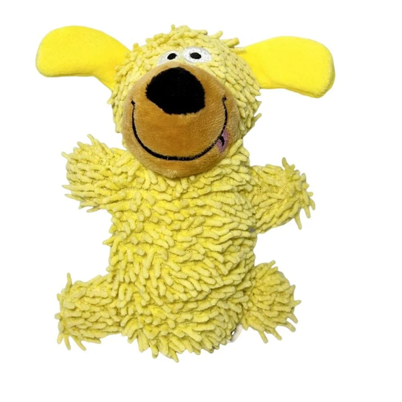 Squeaky Toys For Dogs Plush Puppy Small Soft Doll Accessories Medium Large Breed Teething — image 4