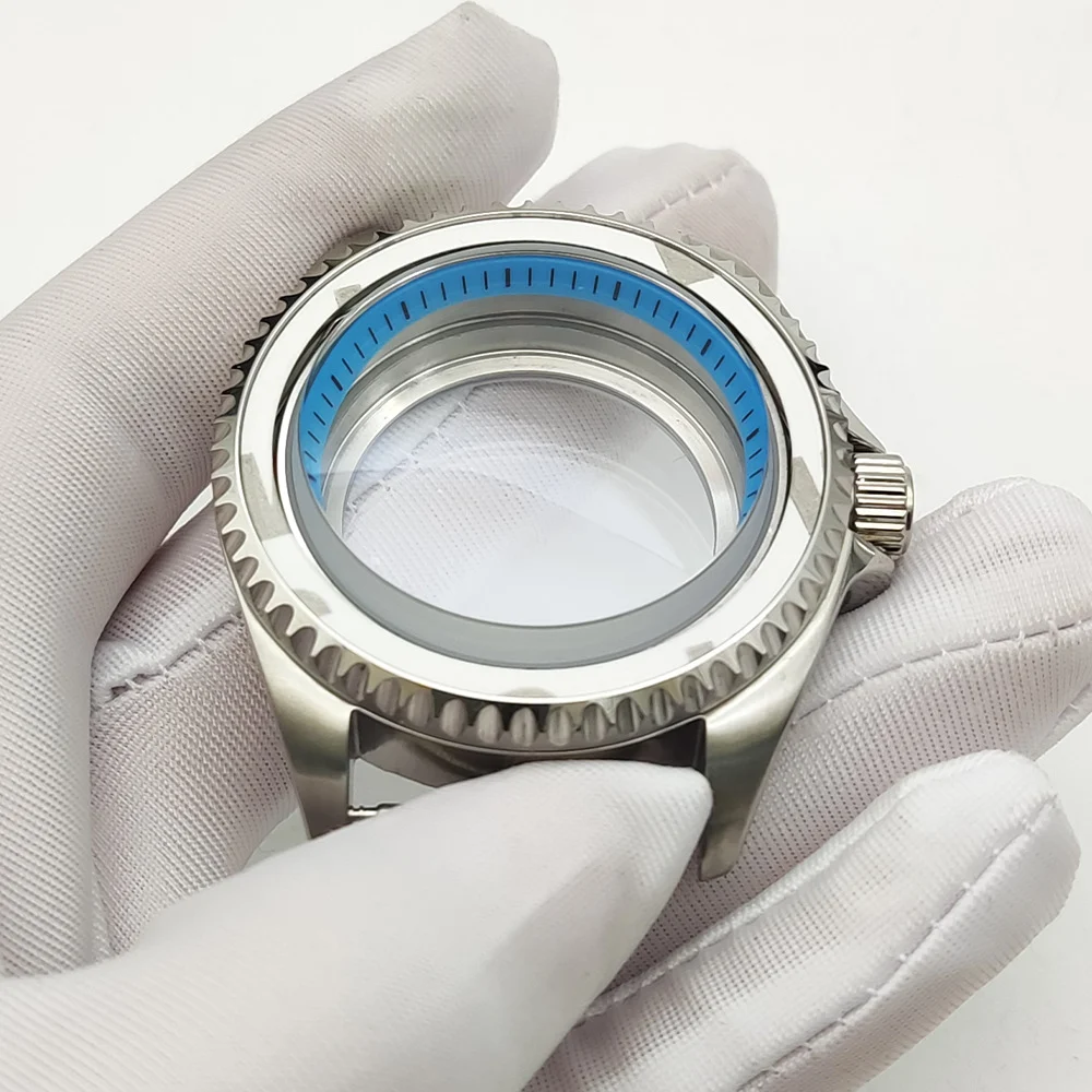 Stainless Steel Case Sapphire Crystal Mens Mechanical Watch Modification — image 1