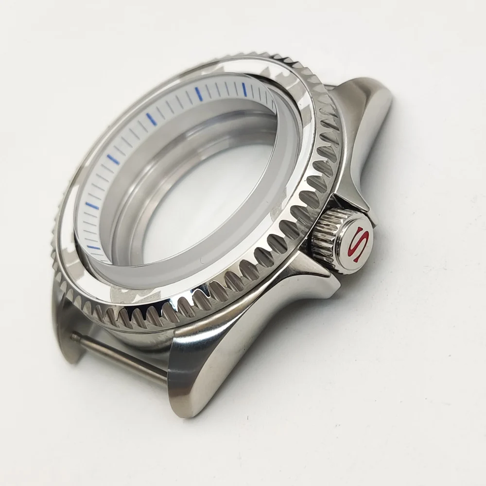 Stainless Steel Case Sapphire Crystal Mens Mechanical Watch Modification — image 6
