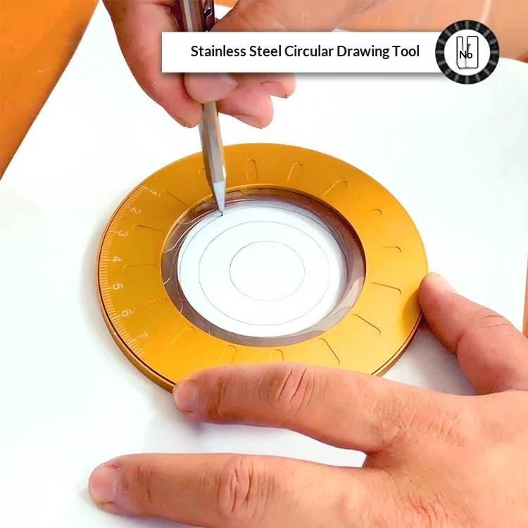 Stainless Steel Circular Drawing Tool — image 5
