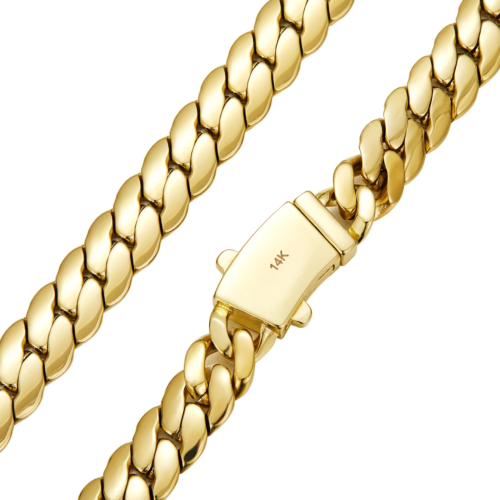 Stainless Steel Encrypted Drill-clasp Necklace Or Bracelet Set - Minimalist Fashion… — image 6