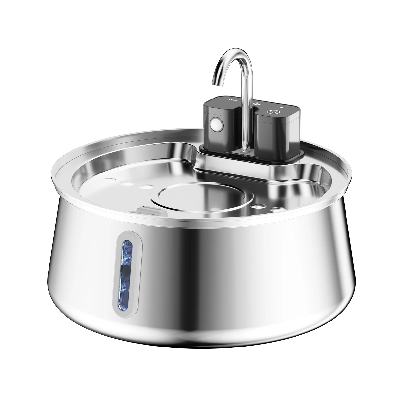 Stainless Steel Wireless Pet Water Fountain Kit — image 4