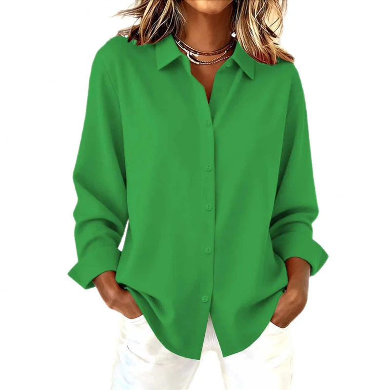 Standalone Site Casual Spring And Autumn Long-sleeve Multi-color Multi-size Solid… — image 5
