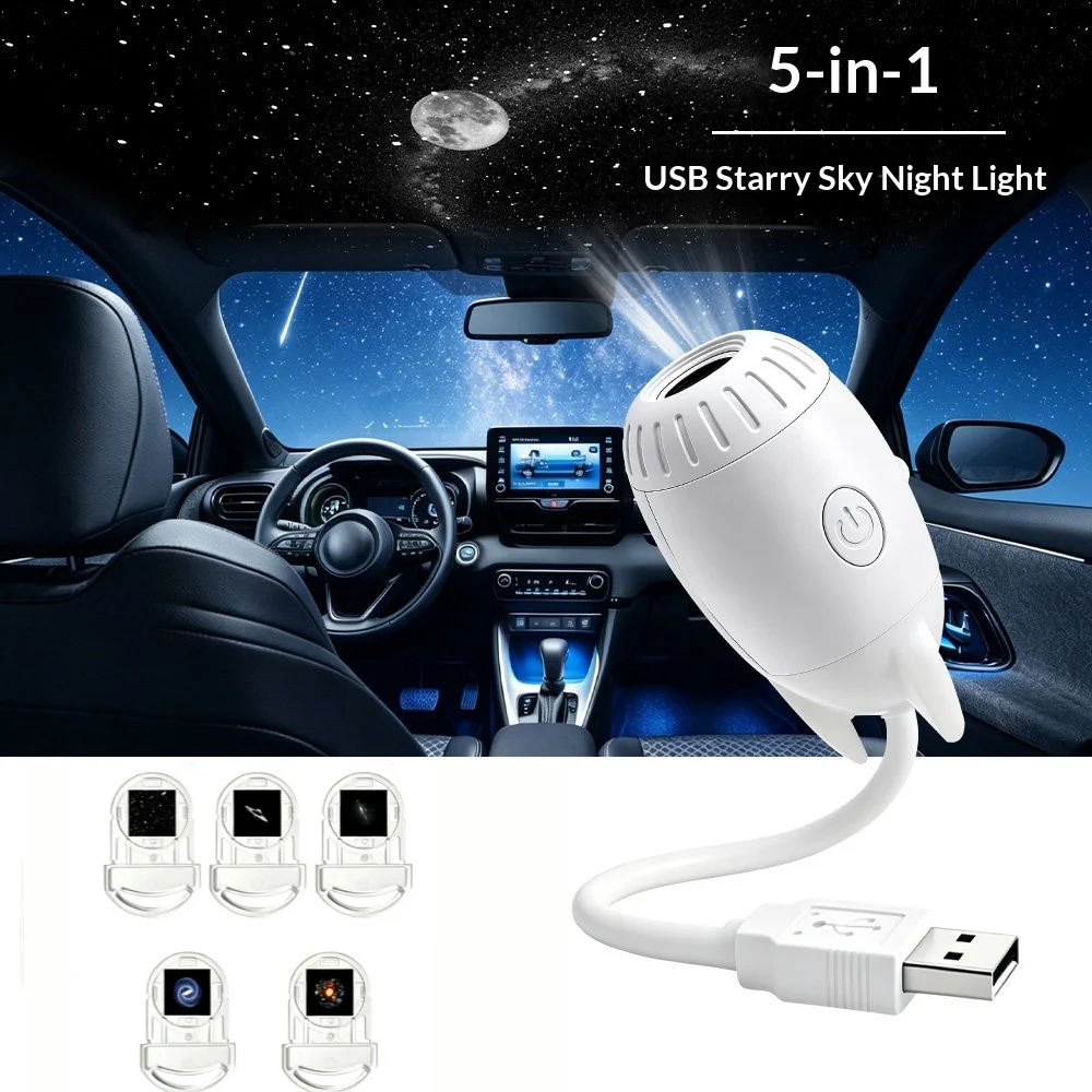 Starry Sky Light USB Mini Projector — image 7
