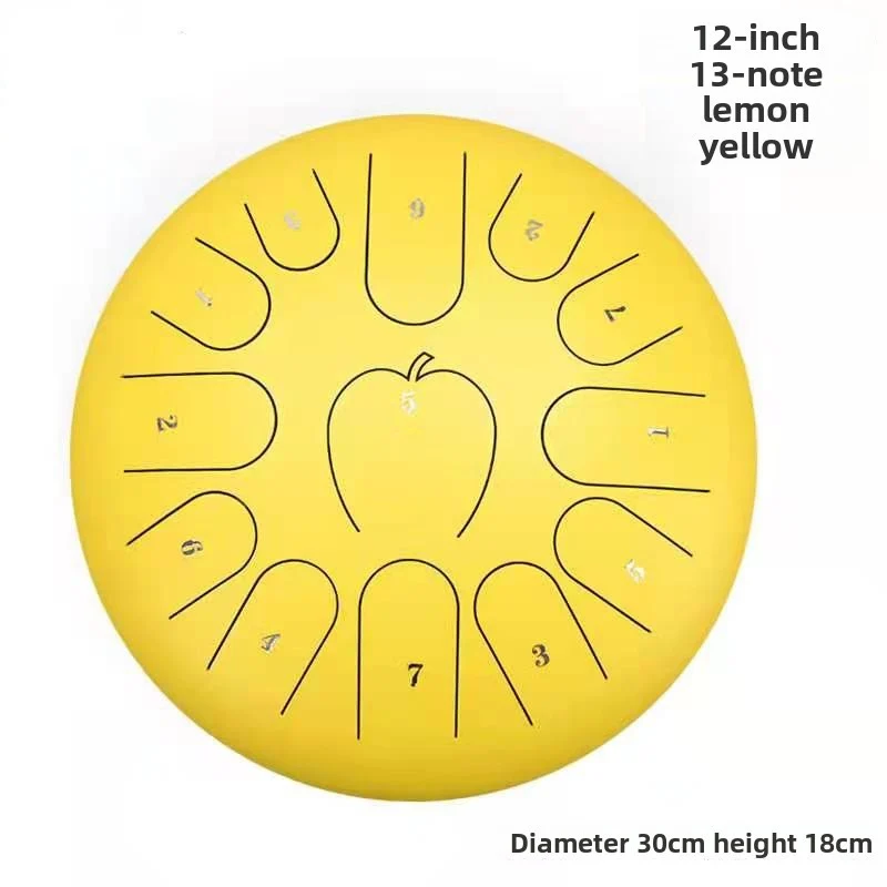 Steel Tongue Drum12 Inch13 Note A Pple Style — image 4