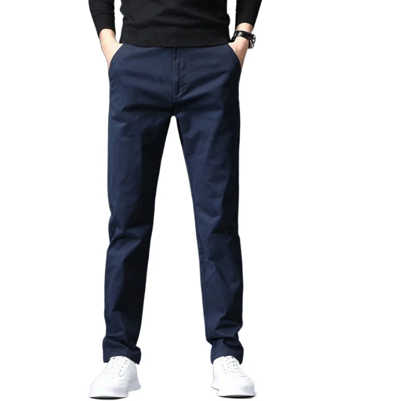 Straight Fit Loose Stretch Men's Casual Pants — image 7