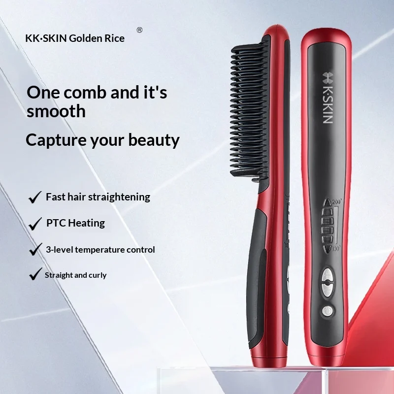 Straightening And Curling Dual Purpose Hair Straightener For Women — image 2