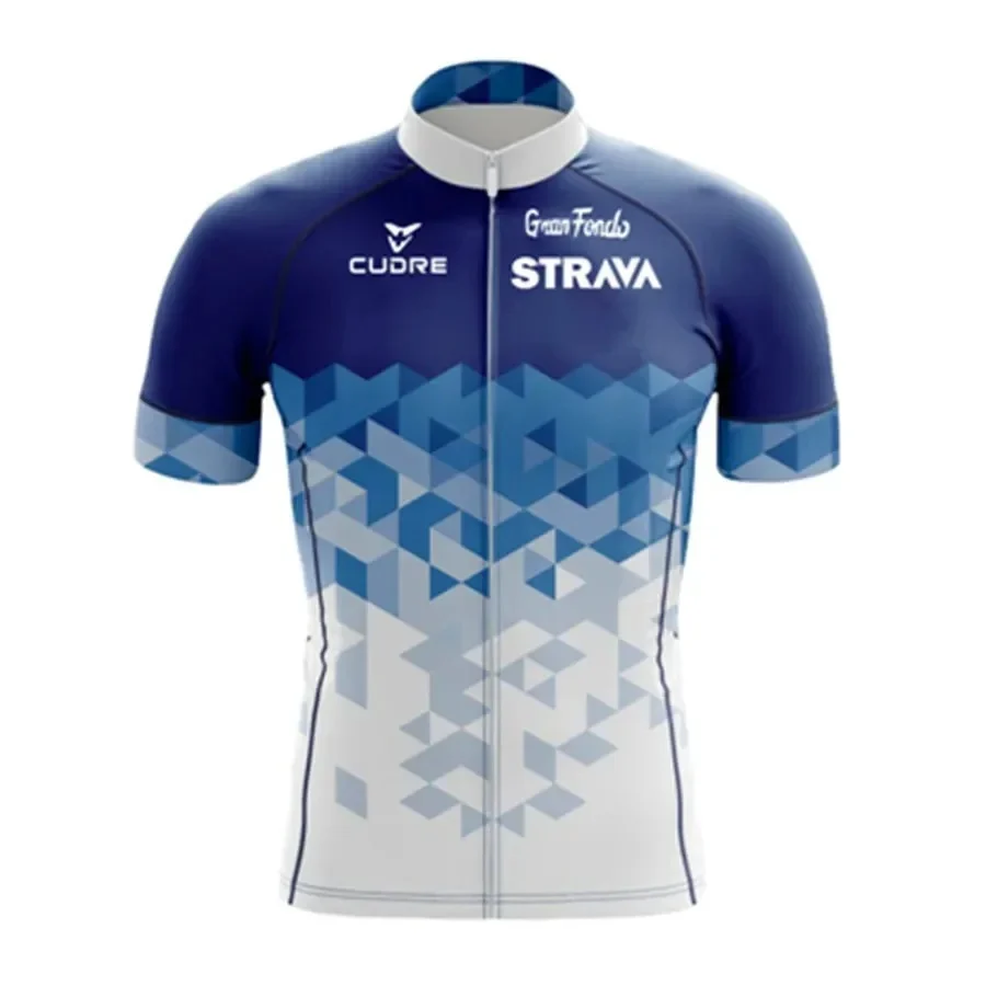 STRAVA Summer Short-sleeve Cycling Apparel Set For Men, Mountain Bike & Road Apparel,… — image 8