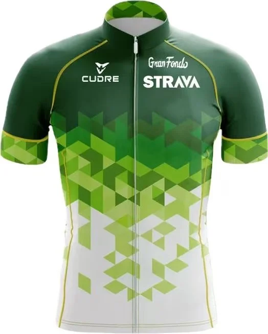 STRAVA Summer Short-sleeve Cycling Apparel Set For Men, Mountain Bike & Road Apparel,… — image 7