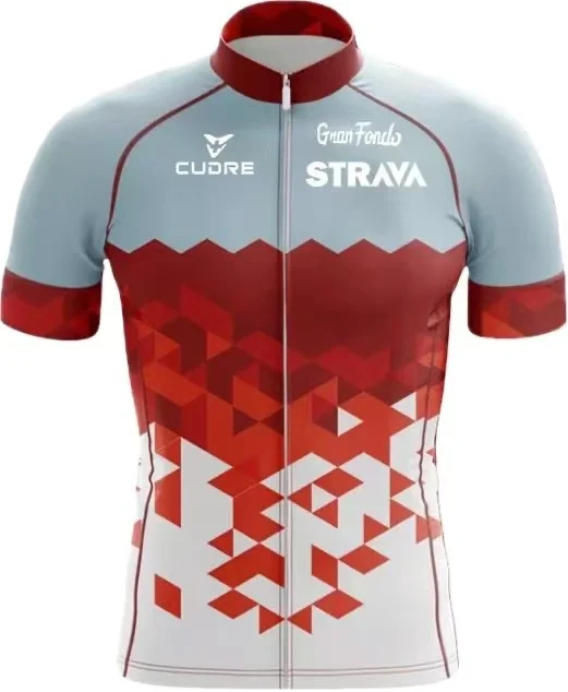 STRAVA Summer Short-sleeve Cycling Apparel Set For Men, Mountain Bike & Road Apparel,… — variant image