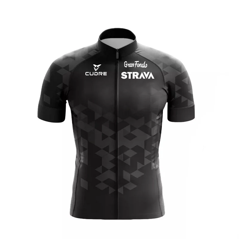 STRAVA Summer Short-sleeve Cycling Apparel Set For Men, Mountain Bike & Road Apparel,… — variant image