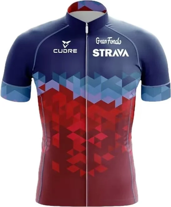 STRAVA Summer Short-sleeve Cycling Apparel Set For Men, Mountain Bike & Road Apparel,… — image 2
