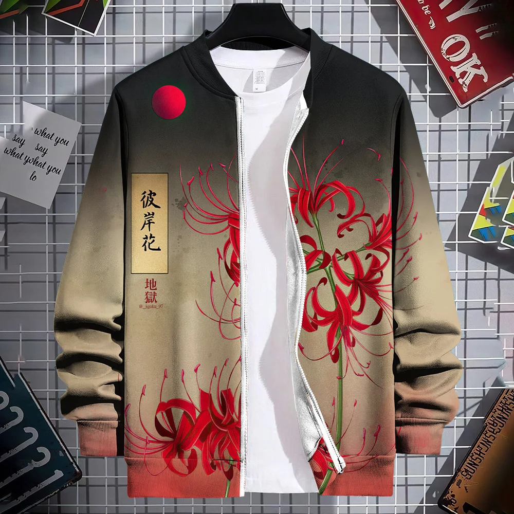 Streetwear Colorful Graphic Novelty Pattern 3d-printed Crew-neck Cardigan Hoodie — image 14
