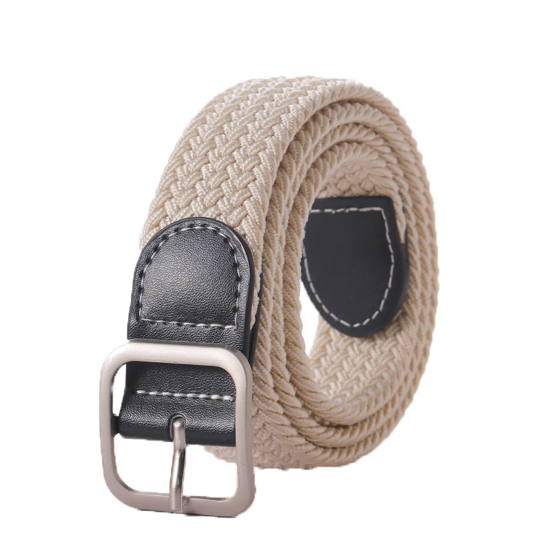 Stretchy Seamless Woven Denim Canvas Belt — image 16