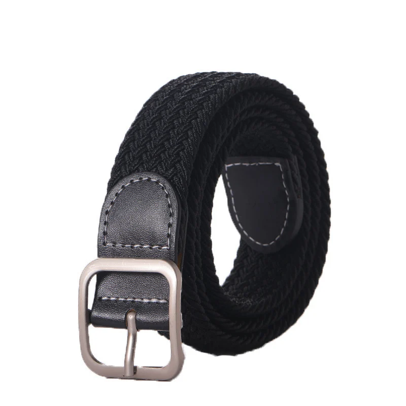 Stretchy Seamless Woven Denim Canvas Belt — image 15