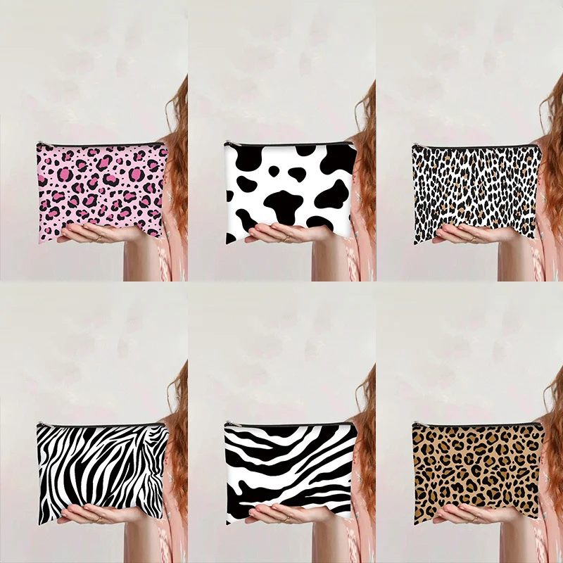 Student Zipper Pencil Case Thickened Cosmetic Clutch Organizer — image 3