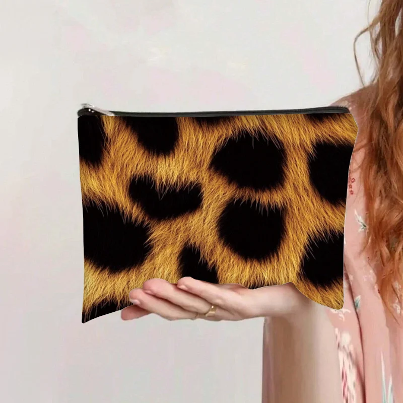 Student Zipper Pencil Case Thickened Cosmetic Clutch Organizer — image 8
