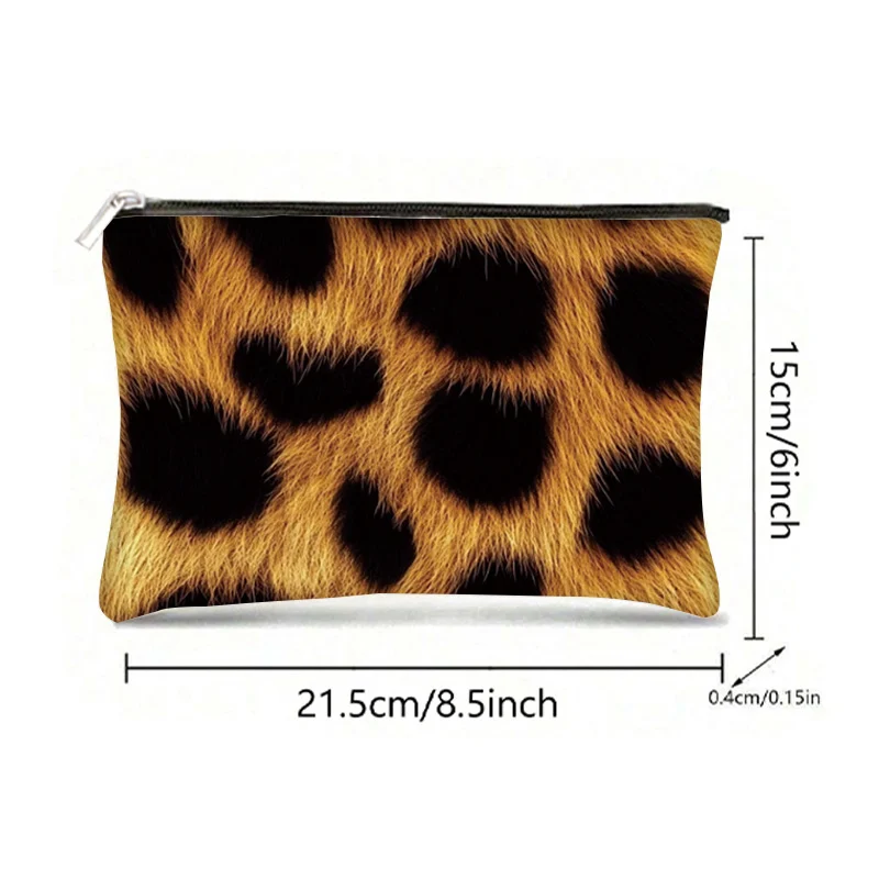 Student Zipper Pencil Case Thickened Cosmetic Clutch Organizer — image 5