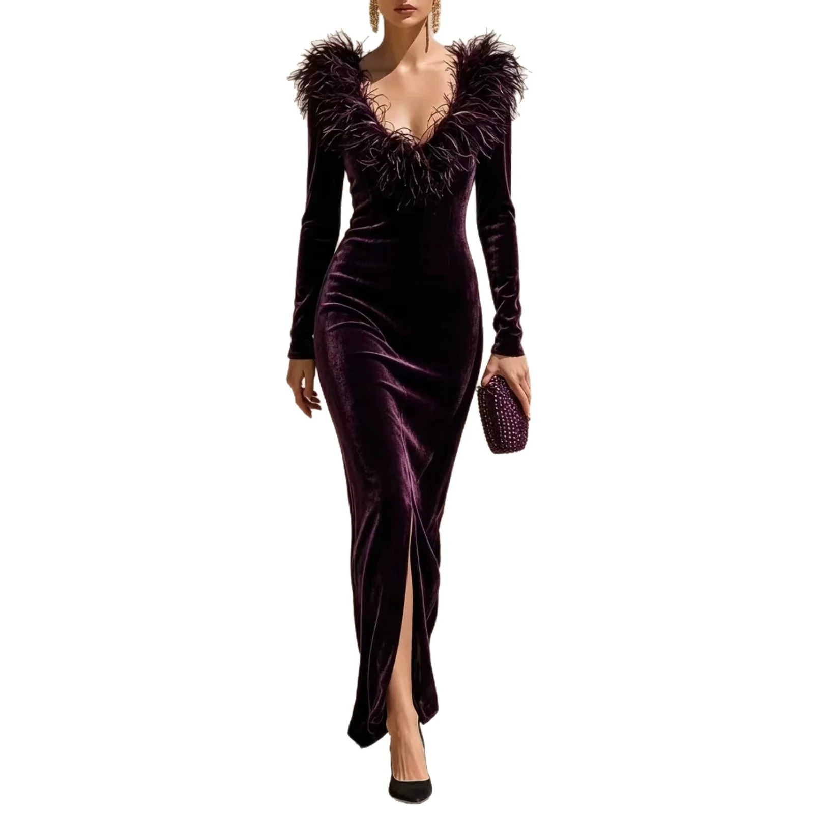 Stylish And Elegant Bodycon Party Banquet Dress — image 2
