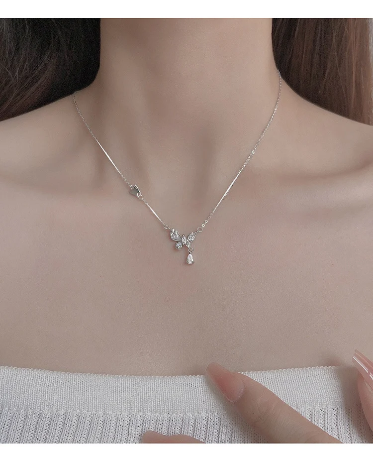 Stylish And Exquisite Butterfly-embellished Necklace For Women — image 5