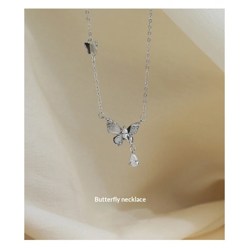 Stylish And Exquisite Butterfly-embellished Necklace For Women — image 2