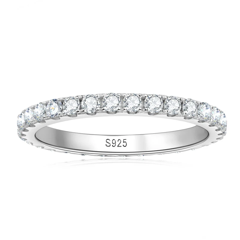 Stylish And Sophisticated Starry Moissanite Ring — image 7