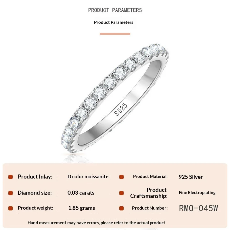 Stylish And Sophisticated Starry Moissanite Ring — image 2