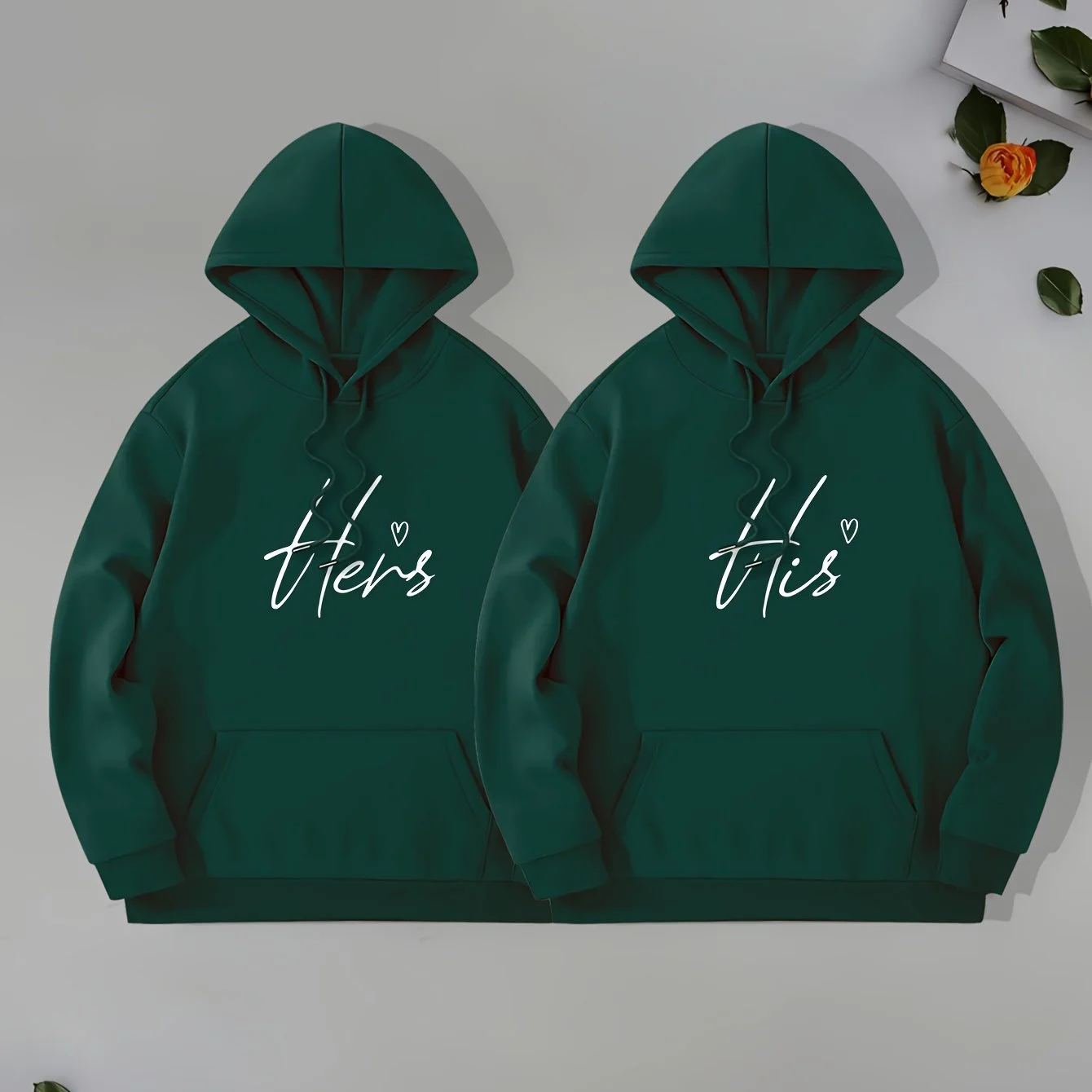 Stylish Casual Loose-fitting Unisex Hoodie For Couples — image 4