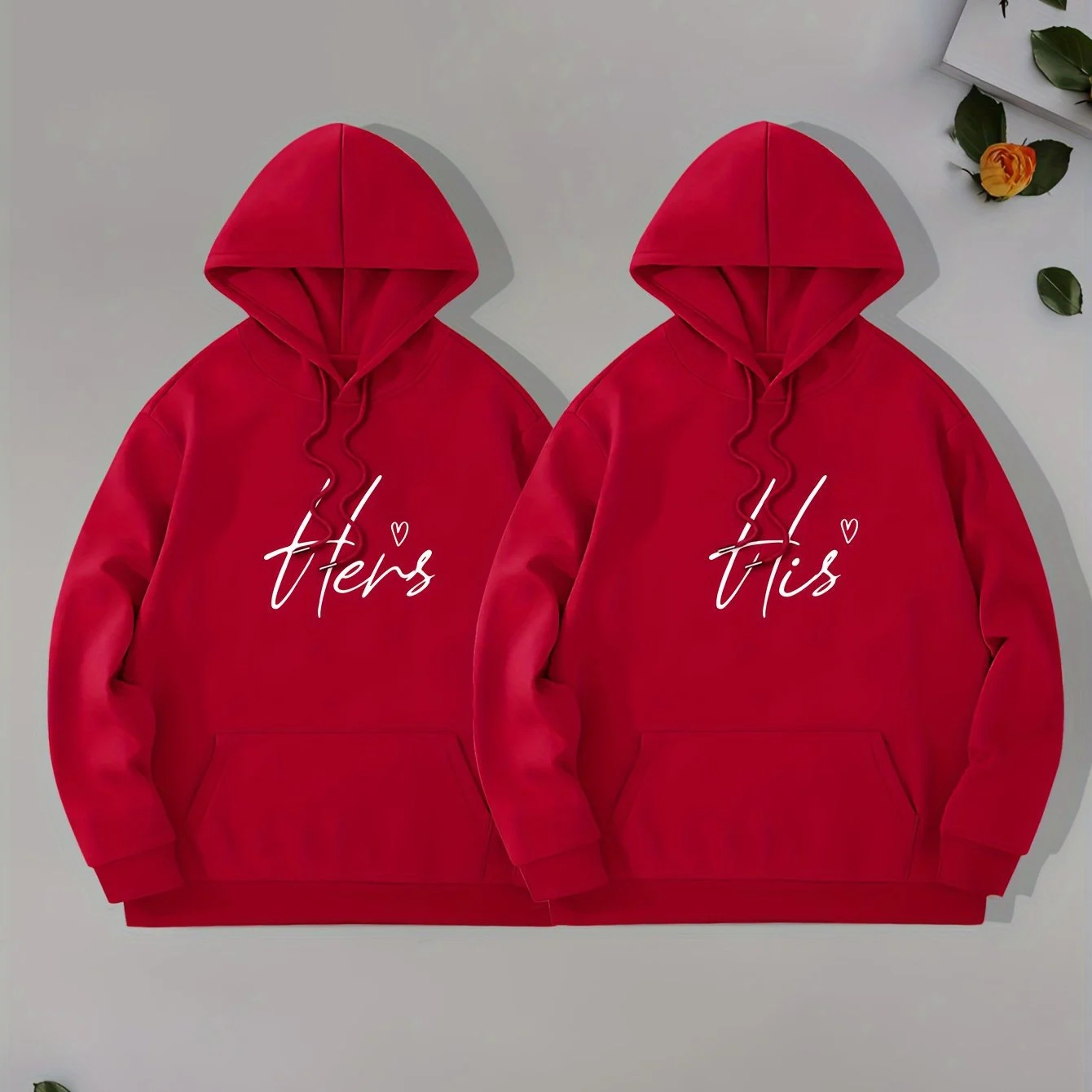 Stylish Casual Loose-fitting Unisex Hoodie For Couples — image 7