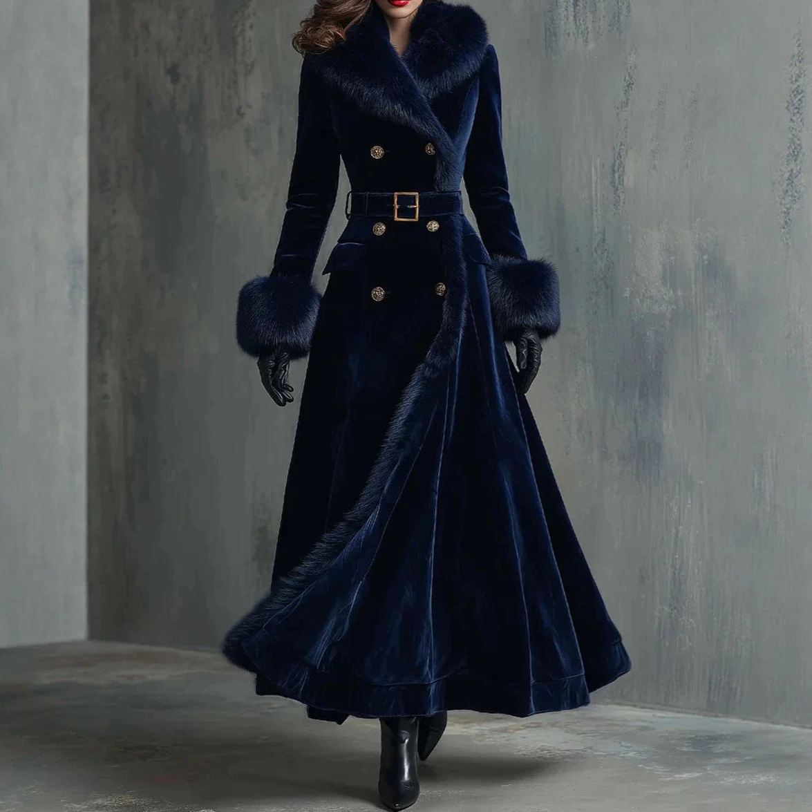 Stylish Womens Medium-thick Coat — image 3