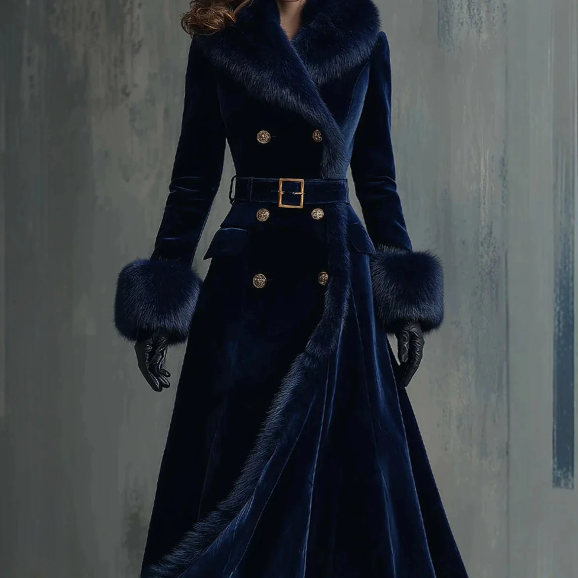 Stylish Womens Medium-thick Coat — image 1