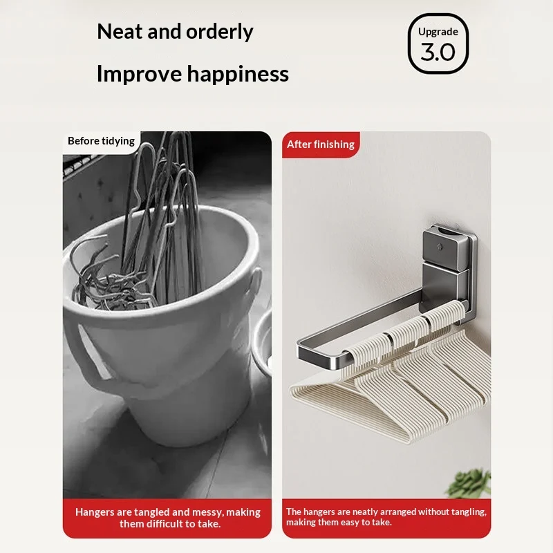 Suction-cup Bathroom No-drill Towel Rack — image 3