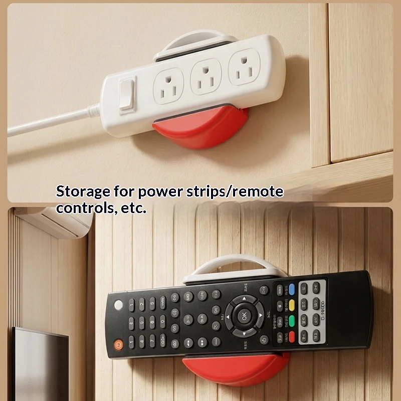 Suction-cup Power Strip Holder Wall-mounted Cable Organizer — image 5