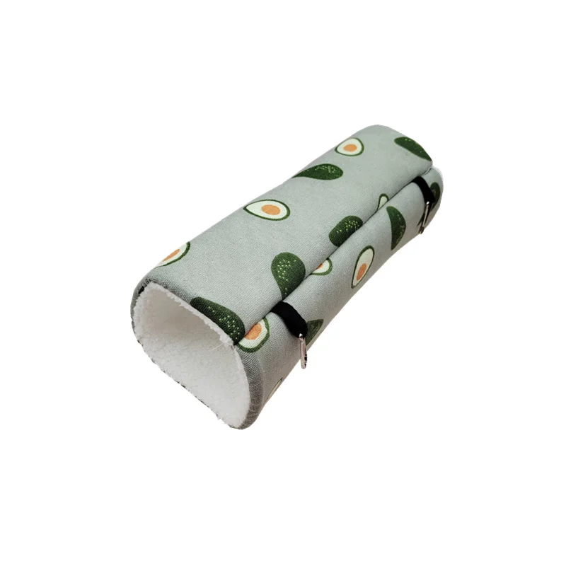 Sugar Glider Ferret Dutch Pig Flower Branch Mouse Guinea Super Soft Plush Tunnel Nest — image 3
