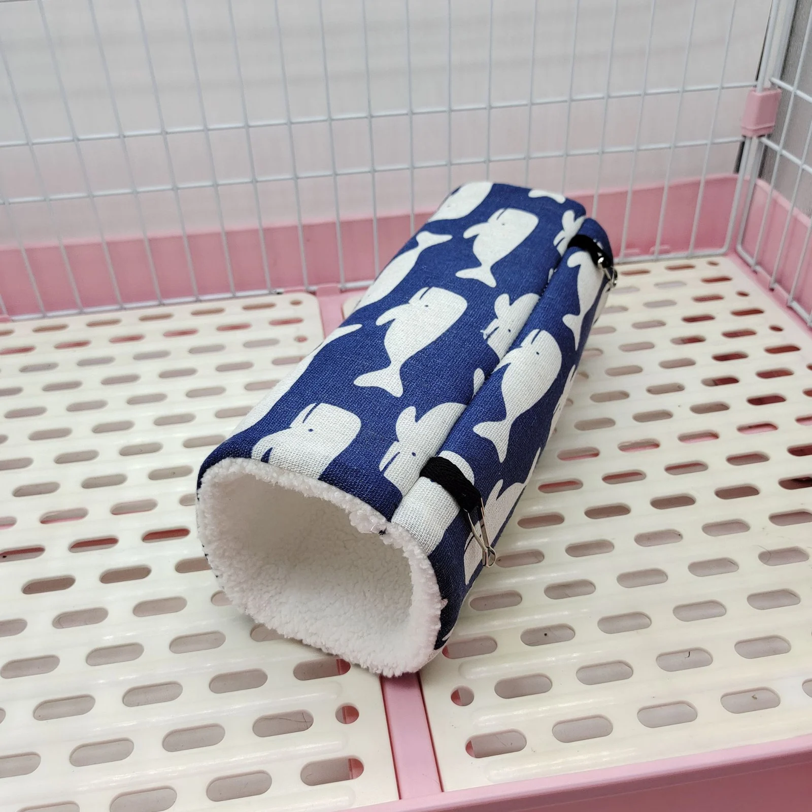 Sugar Glider Ferret Dutch Pig Flower Branch Mouse Guinea Super Soft Plush Tunnel Nest — image 5
