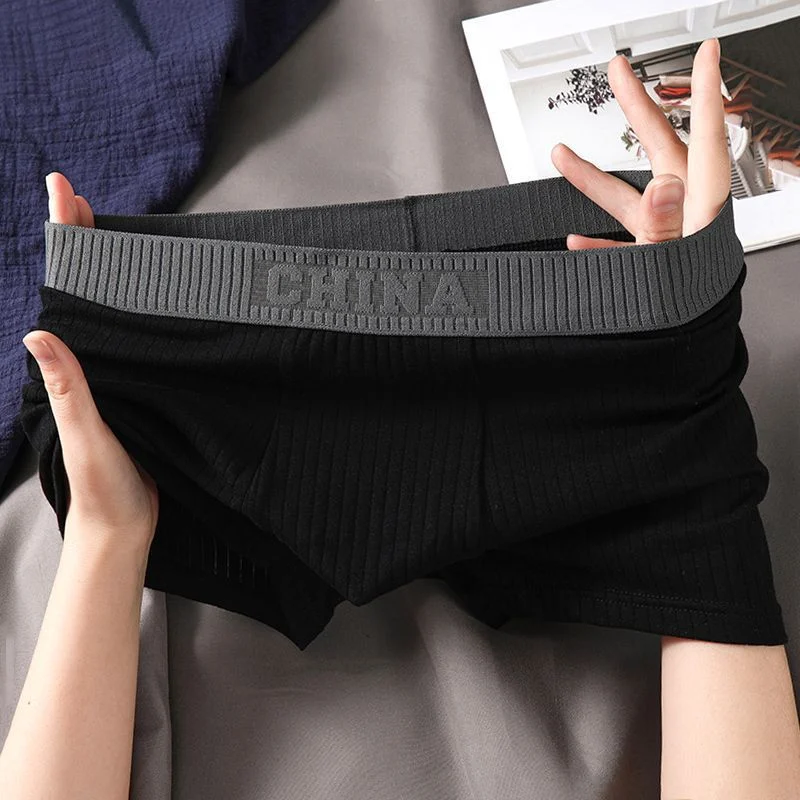 Summer-comfort Mid-rise Knitted Boxer Briefs — image 3