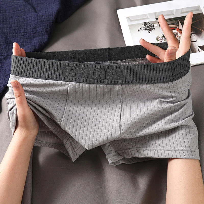 Summer-comfort Mid-rise Knitted Boxer Briefs — image 2