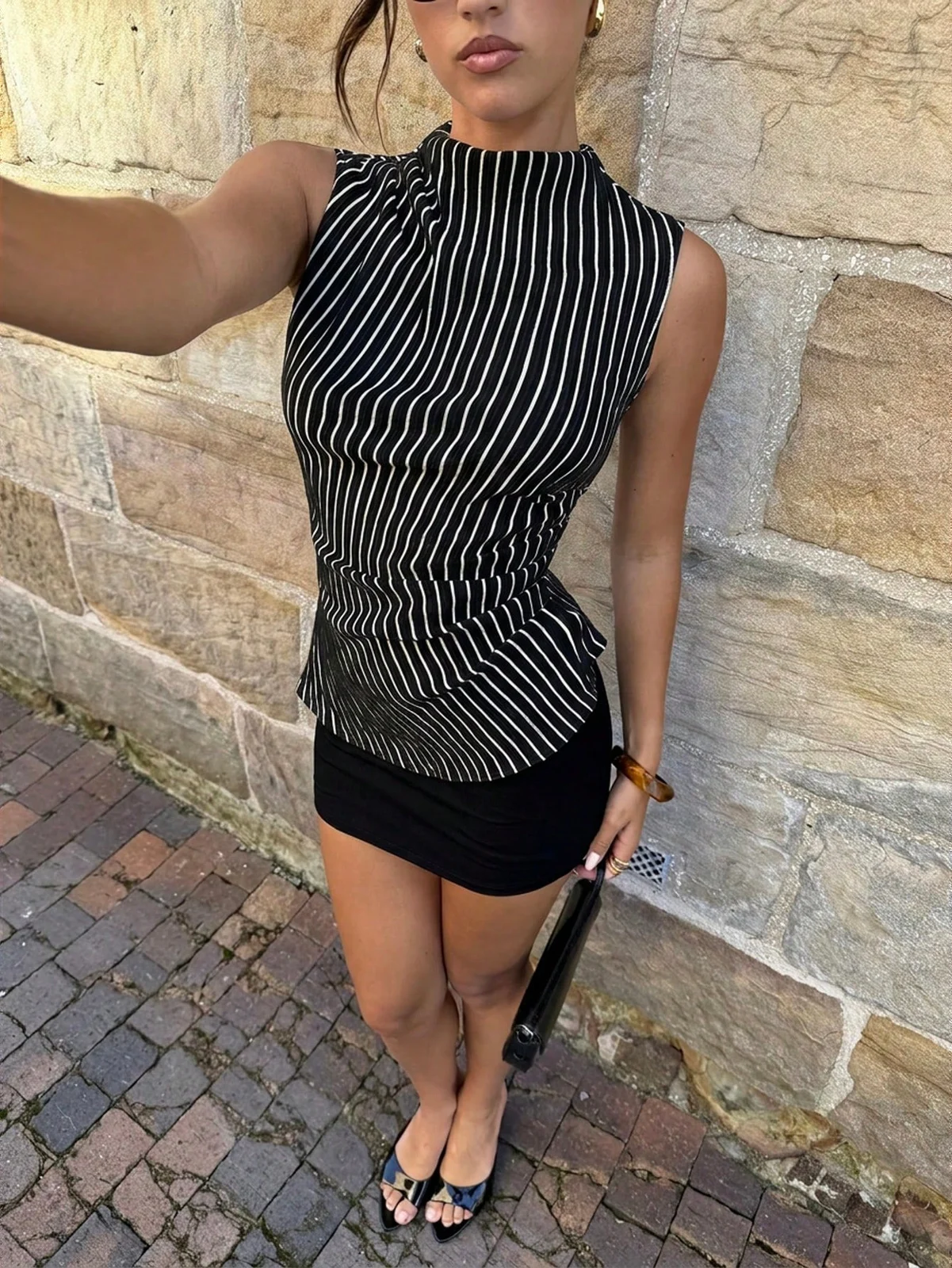 Summer Halter-neck Sleeveless Camisole Shirt — image 7