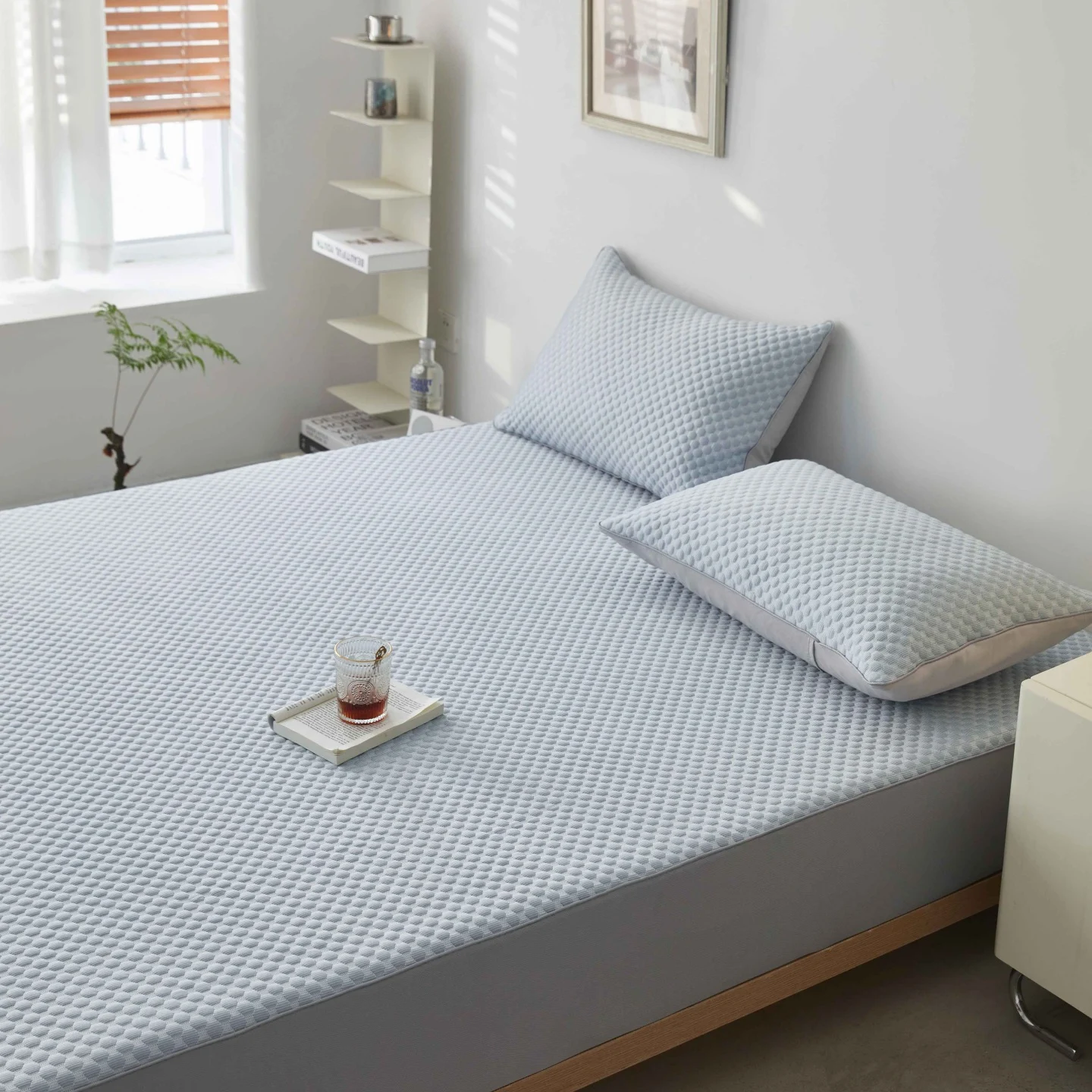 Summer Ice Silk Cooling Mat Pillowcase Set — image 5