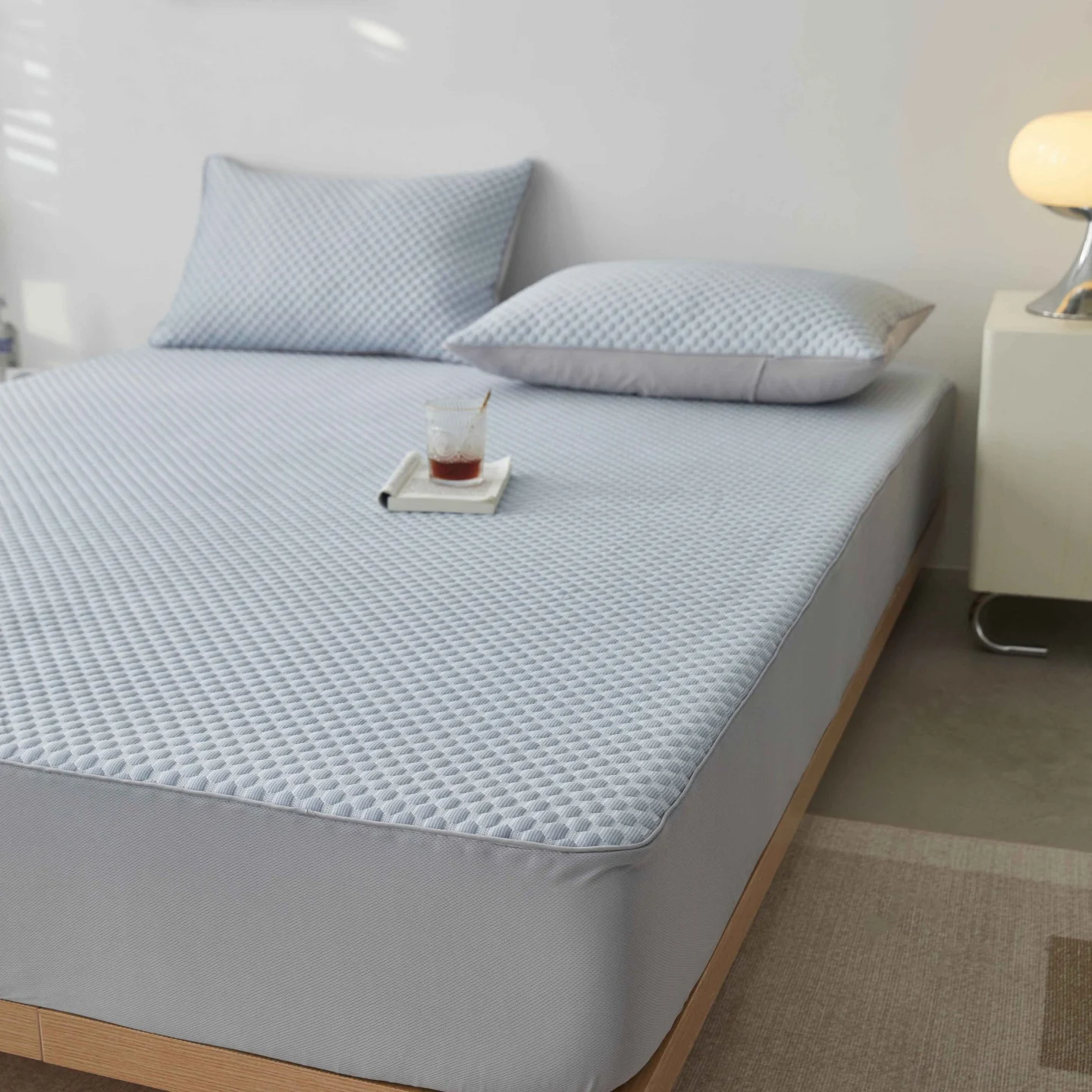 Summer Ice Silk Cooling Mat Pillowcase Set — image 4