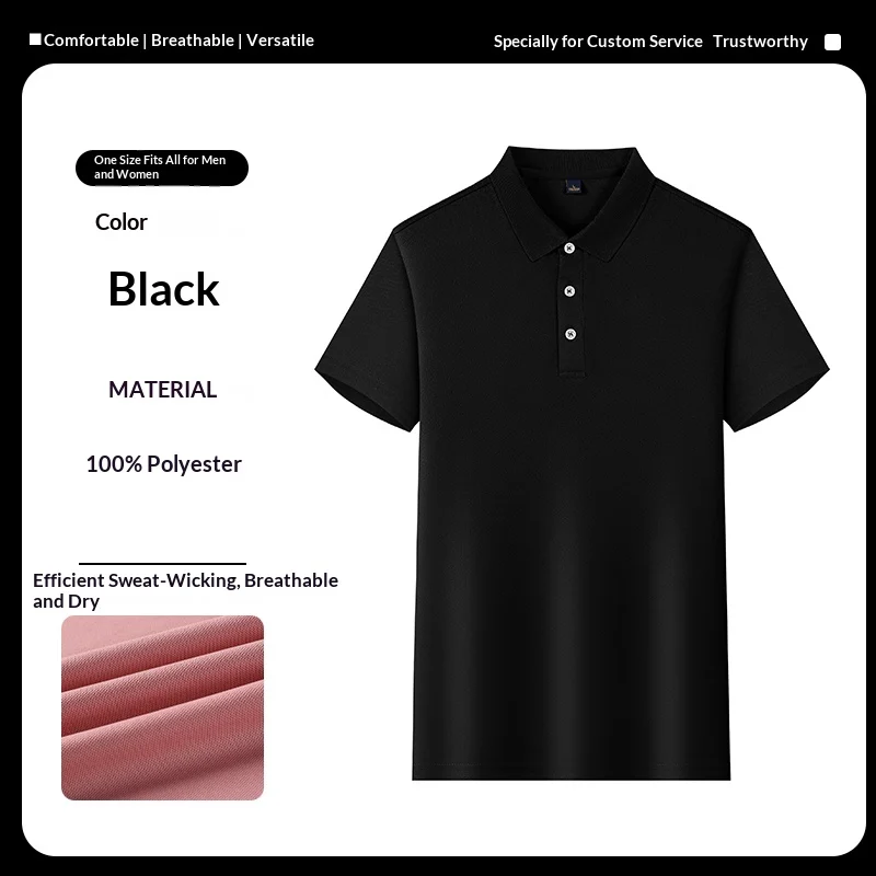Summer Lapel Short-sleeve T-shirt — image 11