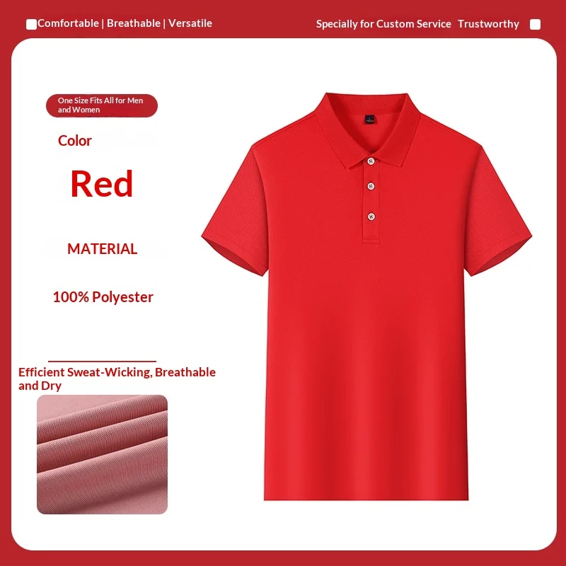 Summer Lapel Short-sleeve T-shirt — image 7