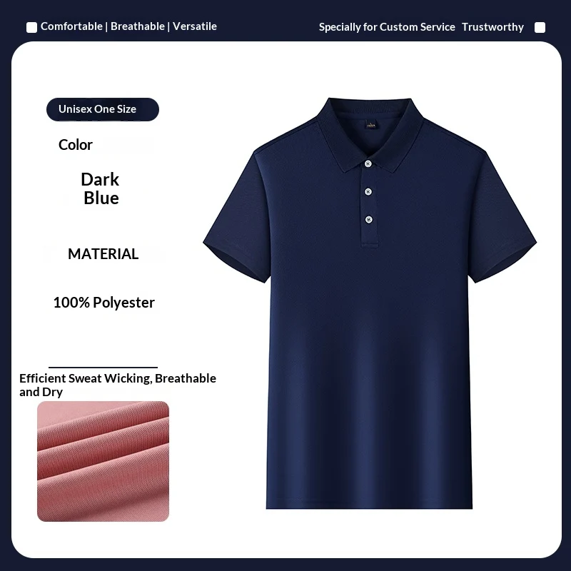 Summer Lapel Short-sleeve T-shirt — image 3