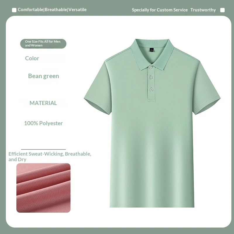 Summer Lapel Short-sleeve T-shirt — image 9