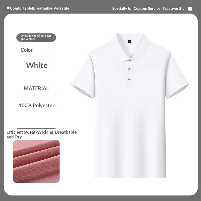 Summer Lapel Short-sleeve T-shirt — image 2