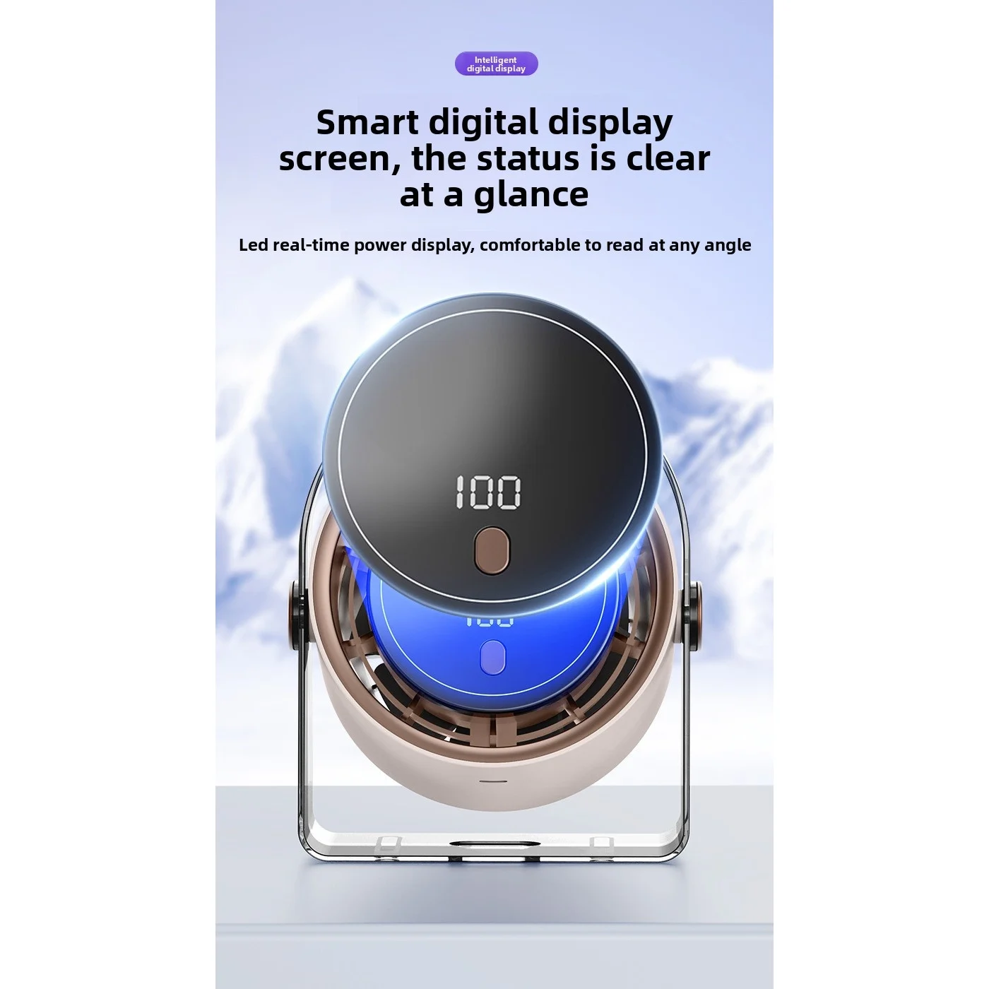 Summer New Circulating Fan, Multi-speed Adjustment, Wall & Desktop Dual Use, USB… — image 8