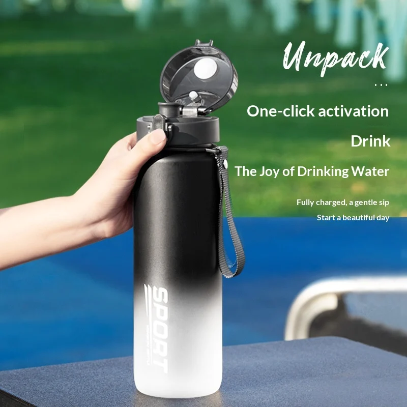 Summer New Large-capacity Sports Water Bottle For Men — image 3