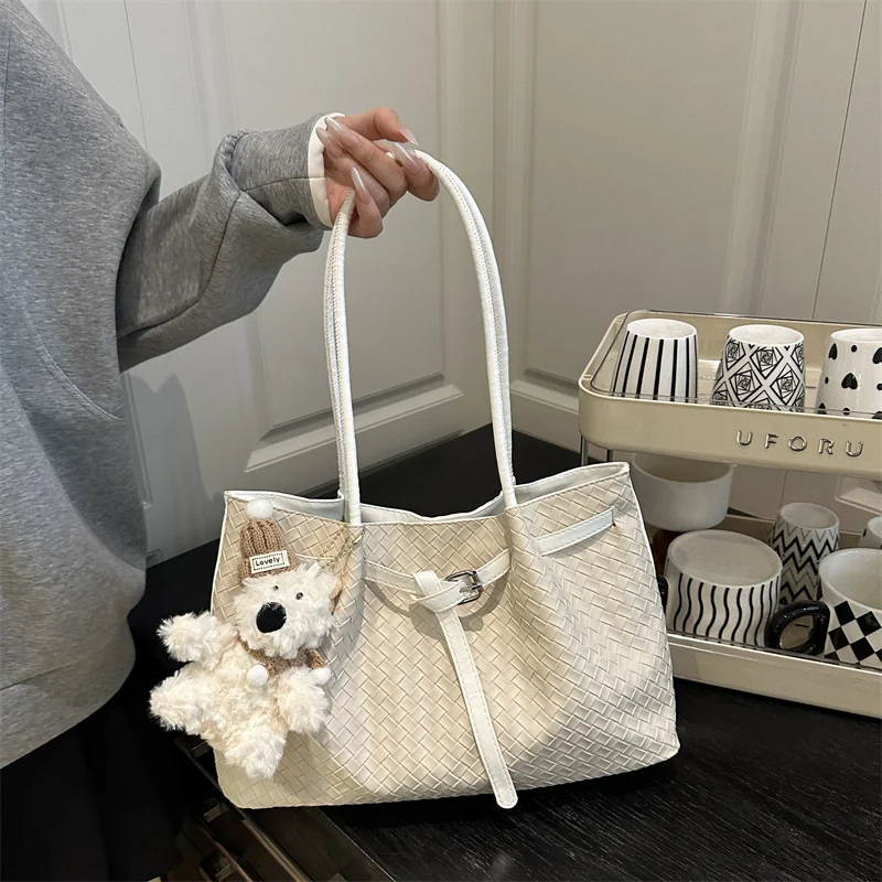 Summer New Large-capacity Tote Bag For Commuting Single-shoulder Style — image 4