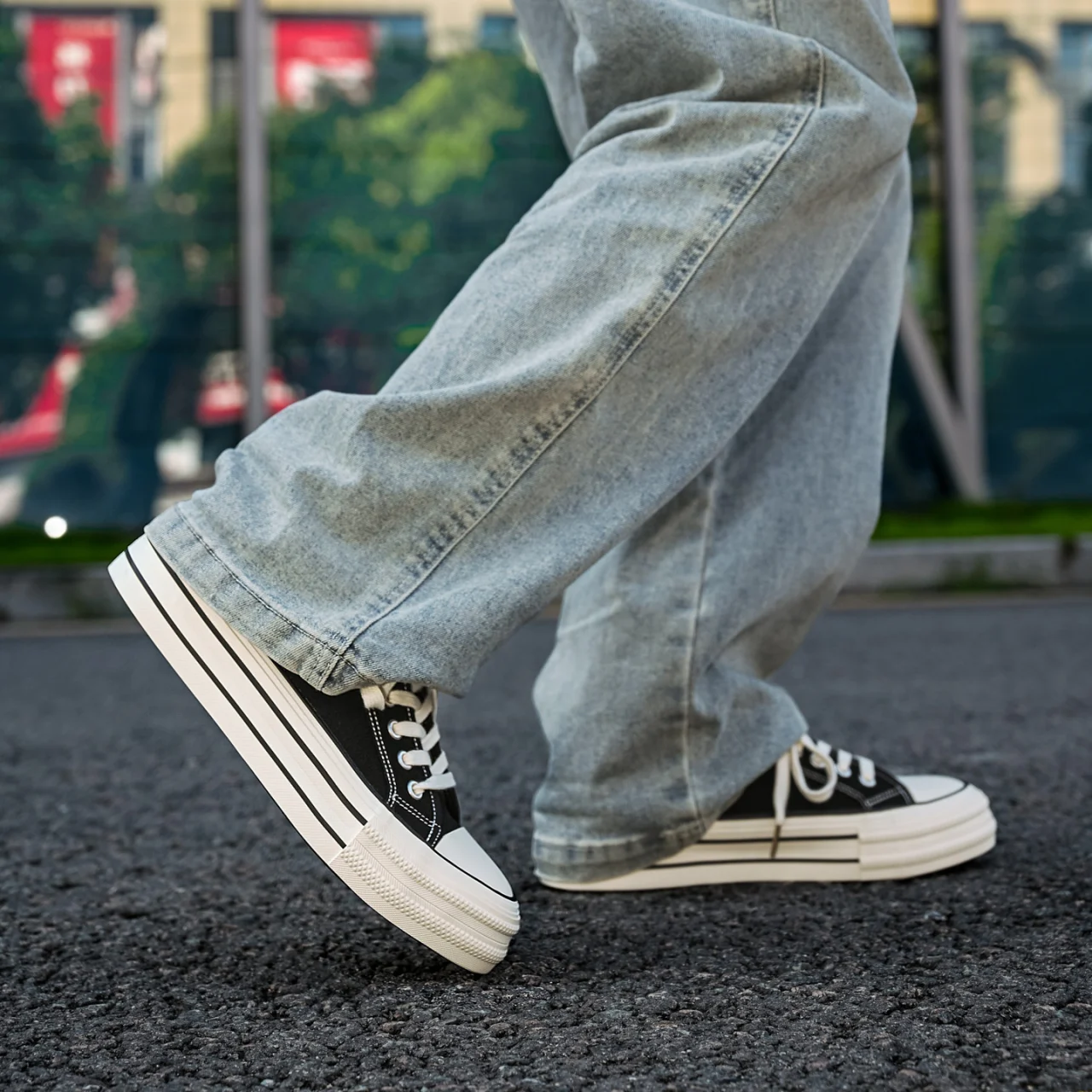 Summer New Men's Shoes, Unique Design Low-top Sneakers, Fashion Casual Skate Shoes For… — image 5