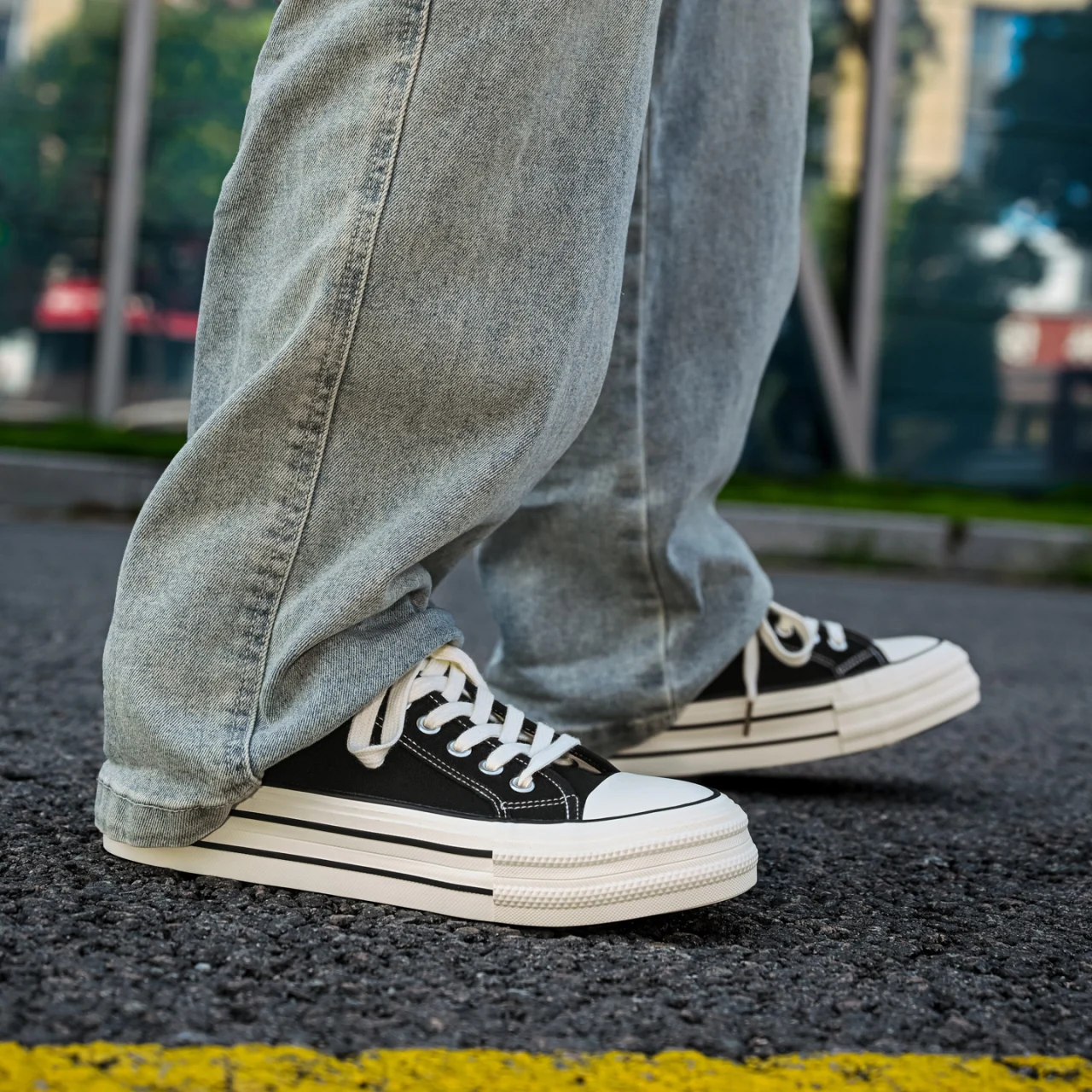 Summer New Men's Shoes, Unique Design Low-top Sneakers, Fashion Casual Skate Shoes For… — image 6